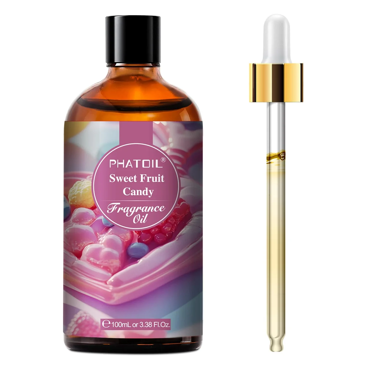 PHATOIL 3.38FL.OZ Sweet Fruit Candy Fragrance Oils for Aromatherapy Review